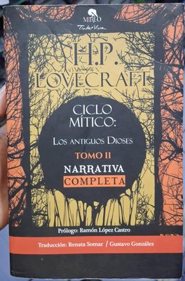 SJ HP Lovecraft Libro Ciclo Mitico Los Antiguos Dioses Tomo II Narrativa Completa Libro Espanol