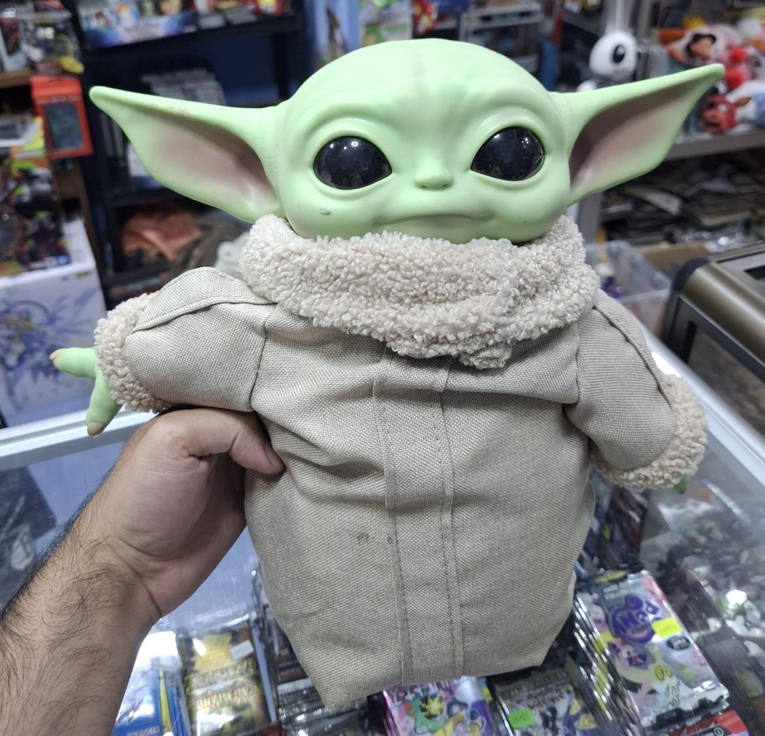 SJ Grogu Figura Peluche Star Wars Peluche Star Wars Figura
