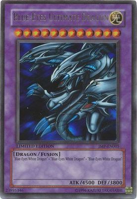 SJ Blue-Eyes Ultimate Dragon - JMP-EN005 - Ultra Rare Yu-Gi-Oh! Promo Cards