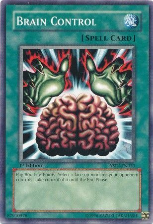 Brain Control - YSDJ-EN030 - Common 1st Edition Starter Deck: Jaden Yuki [YSDJ] 1st Edition Singles
