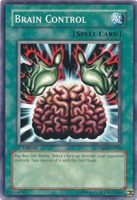 Brain Control - YSDJ-EN030 - Common 1st Edition Starter Deck: Jaden Yuki [YSDJ] 1st Edition Singles