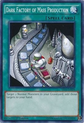 Dark Factory of Mass Production - YS14-EN029 - Common 1st Edition Starter Deck: Super Starter: Space-Time Showdown [YS14]