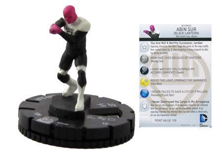 Abin Sur #046a War of Light DC Heroclix War of Light Singles *Sin Tarjeta*