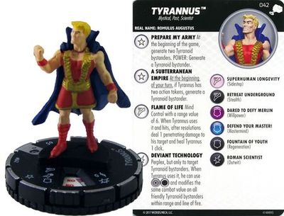 Tyrannus #042 The Mighty Thor Marvel Heroclix The Mighty Thor Singles *Sin Tarjeta*
