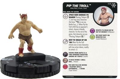 Pip the Troll #008 Avengers Infinity Marvel Heroclix Marvel: Avengers Infinity Singles *Sin Tarjeta*