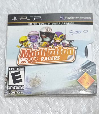 NELA-g, ModNation Racers,  (Universal Media Disc) PlayStation Portable (PSP).