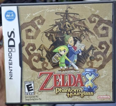 SH The Legend of Zelda Phantom Hourglass Nintendo DS Usado Completo