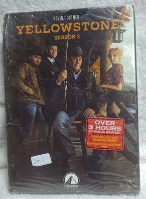 NELA-t, Yellowstone Primera y Segunda Temporada formato DVD Subtitulos e Idioma  en Ingles. Sellado
