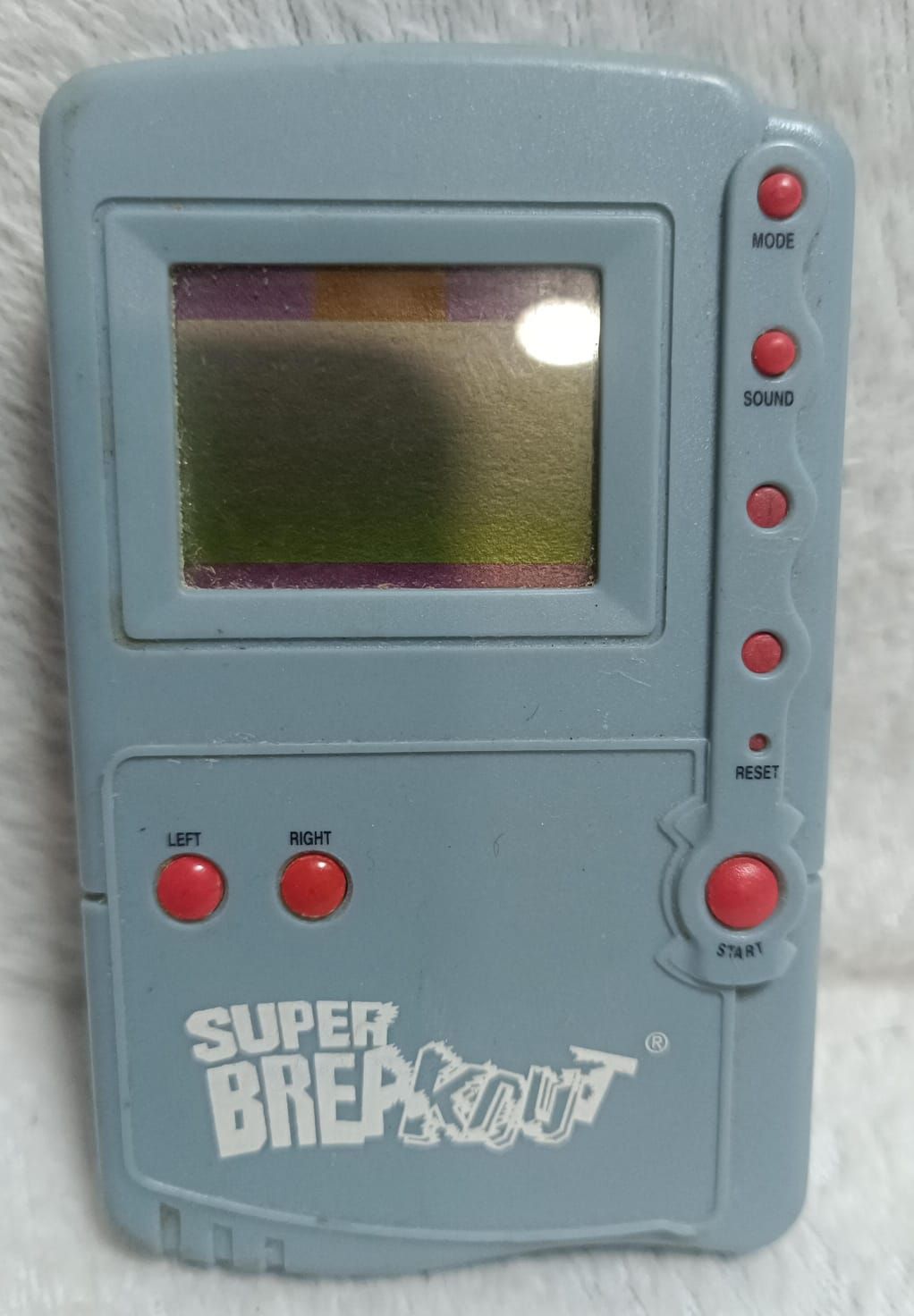 NELA-q, Super Breakout Consola de juegos portátil llamada versión  Atari.