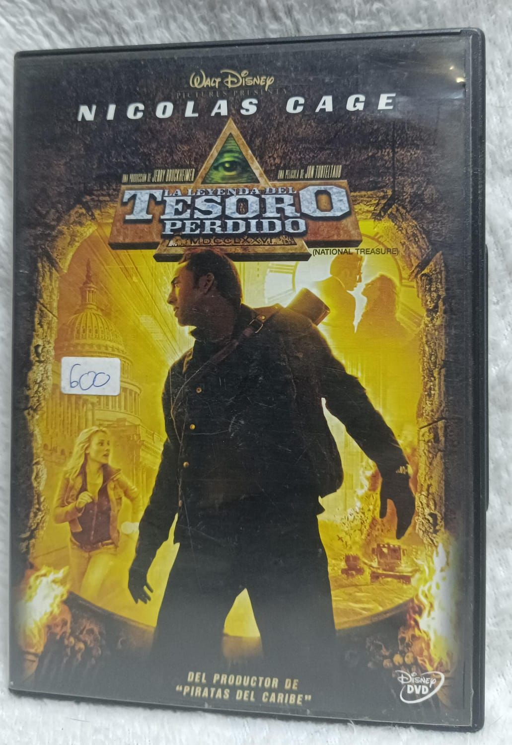 NELA-t,  La Leyenda del Tesoro Perdido: El Libro de los Secretos&quot; película en DVD Idioma y Subtitulos en Espanol e Ingles.