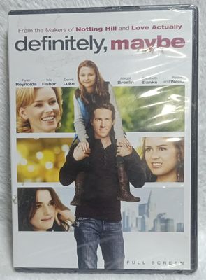 NELA-t,   Definitivamente, quizás&quot; (Definitely, Maybe) DVD de la película Idioma y Subtitulos en Espanol e Ingles.