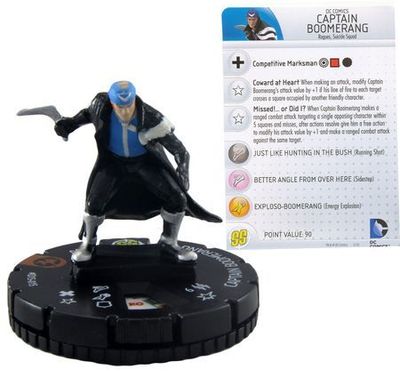 Captain Boomerang #D15-015 WizKids Promo DC Heroclix Heroclix WizKids Promos *Sin Tarjeta*