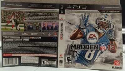 NELA-q, Madden FNL 13 Portada