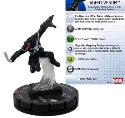 Agent Venom #M15-009 2015 WizKids Promo Marvel Heroclix Heroclix WizKids Promos *Sin Tarjeta*