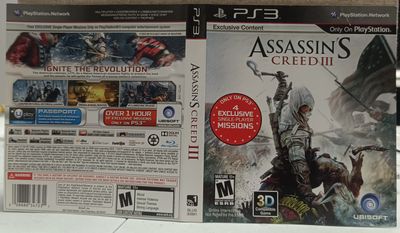 NELA-q, Assassin&#39;s Creed III Portada