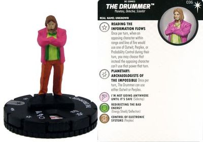 The Drummer #036 15th Anniversary Elseworlds DC Heroclix DC: 15th Anniversary Elseworlds Singles *Sin Tarjeta*