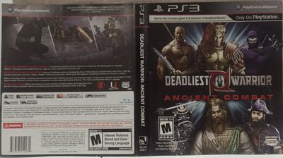 NELA-q, Deadliest Warrior Ancient Combat Portada