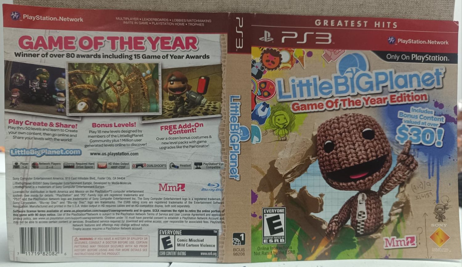 NELA-q, Little Big Planet Portada