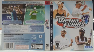 NELA-q, Virtua Tennis 3  Portada