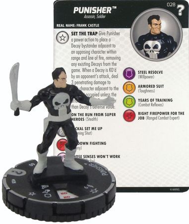 Punisher #028 15th Anniversary What if? Marvel Heroclix Marvel: 15th Anniversary What if? Singles *Sin Tarjeta*