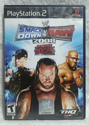 NELA-p,  &quot;WWE SmackDown vs. Raw 2008&quot; PlayStation 2.