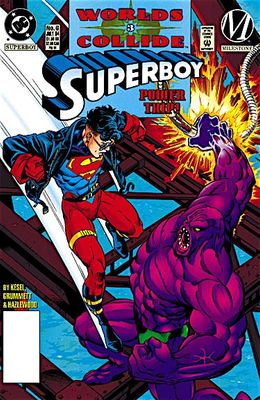 NELA-k, Superboy Comic Issue 6 Worlds Collide Power Trip