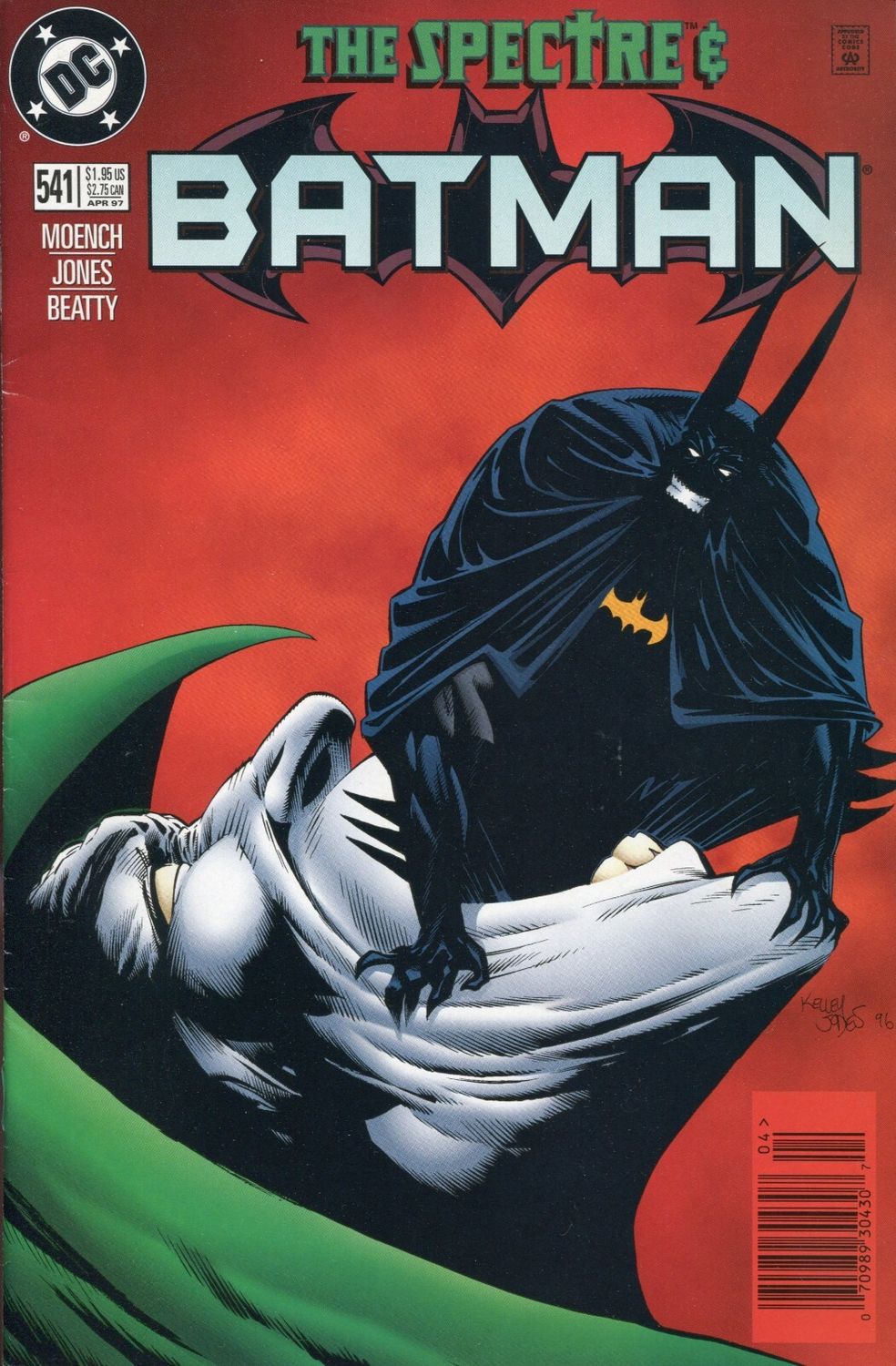 NELA-k, The Spectre Comic Batman Comic Issue 541