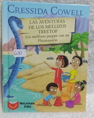 NELA-i, &quot;Las Aventuras de los Mellizos Treetop: Los mellizos juegan con un Plesiosaurio&quot;, escrito por Cressida Cowell.