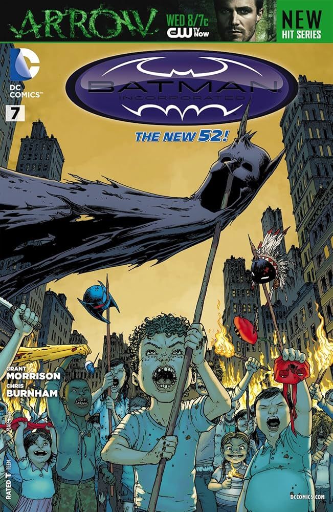 NELA Batman Comic Issue 7 Batman Incorporated The New 52