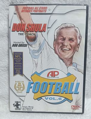 NELA-t, &quot;Football All Stars: Intimate Portraits - Don Shula: The Coach, Vol. 6&quot; DVD Idioma y Subtitulos en Ingles