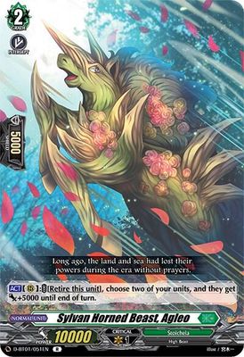 Sylvan Horned Beast, Agleo - D-BT01: Genesis of the Five Greats (D-BT01) D-BT01: Genesis of the Five Greats