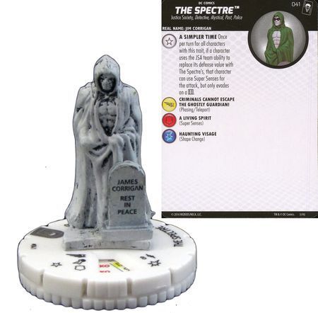 Spectre (Sketch Variant) #041 The Joker&#39;s Wild! DC Heroclix DC: The Joker&#39;s Wild Sketch Variant Singles *Sin Tarjeta*