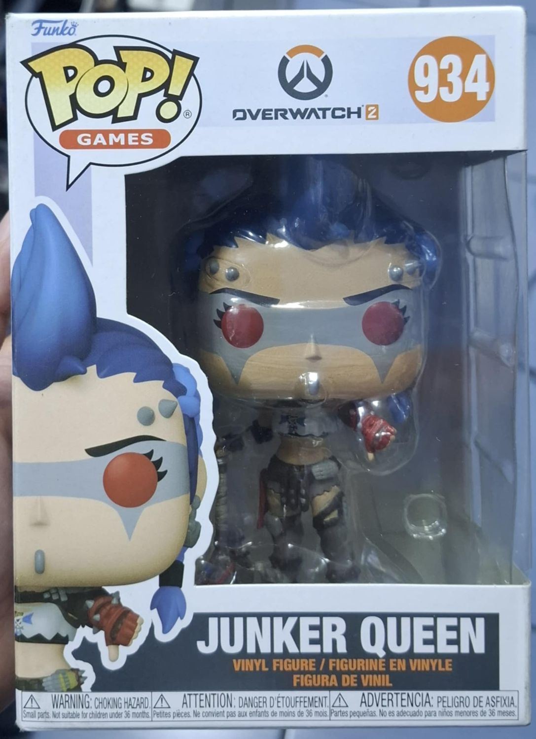 SH14 Junker Queen Figura Funko Pop Overwatch Figura