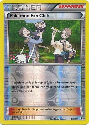 Pokemon Fan Club - 69/83 - Uncommon Reverse Holo Generations Reverse Holo Singles