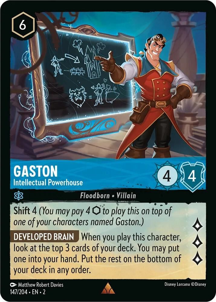 Gaston - Intellectual Powerhouse - Rise of the Floodborn (2) Rise of the Floodborn