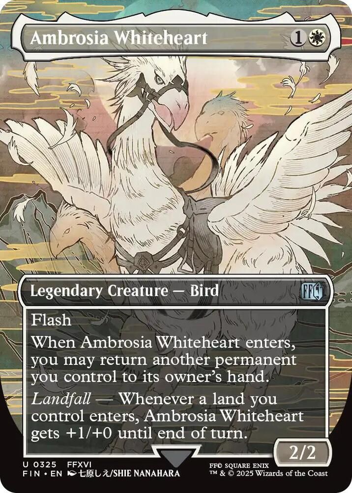 Ambrosia Whiteheart (Borderless) - FINAL FANTASY (FIN) FINAL FANTASY