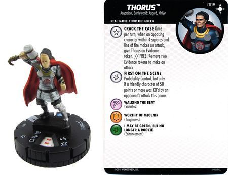 Thorus #008 Secret Wars - Battleworld Marvel Heroclix Marvel: Secret Wars - Battleworld Singles *Sin Tarjeta*