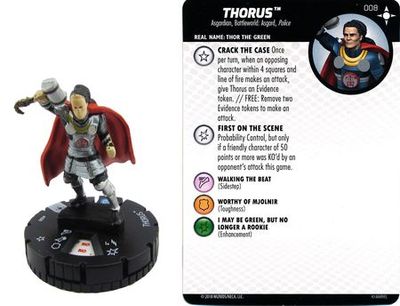 Thorus #008 Secret Wars - Battleworld Marvel Heroclix Marvel: Secret Wars - Battleworld Singles *Sin Tarjeta*