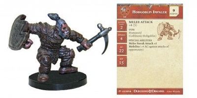 SH Hobgoblin Impaler #42 Angelfire D&amp;D Miniatures Angelfire (D&amp;D) *Sin Tarjeta*
