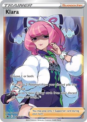 SH Klara (Full Art) - SWSH: Sword &amp; Shield Promo Cards (SWSD) SWSH: Sword &amp; Shield Promo Cards