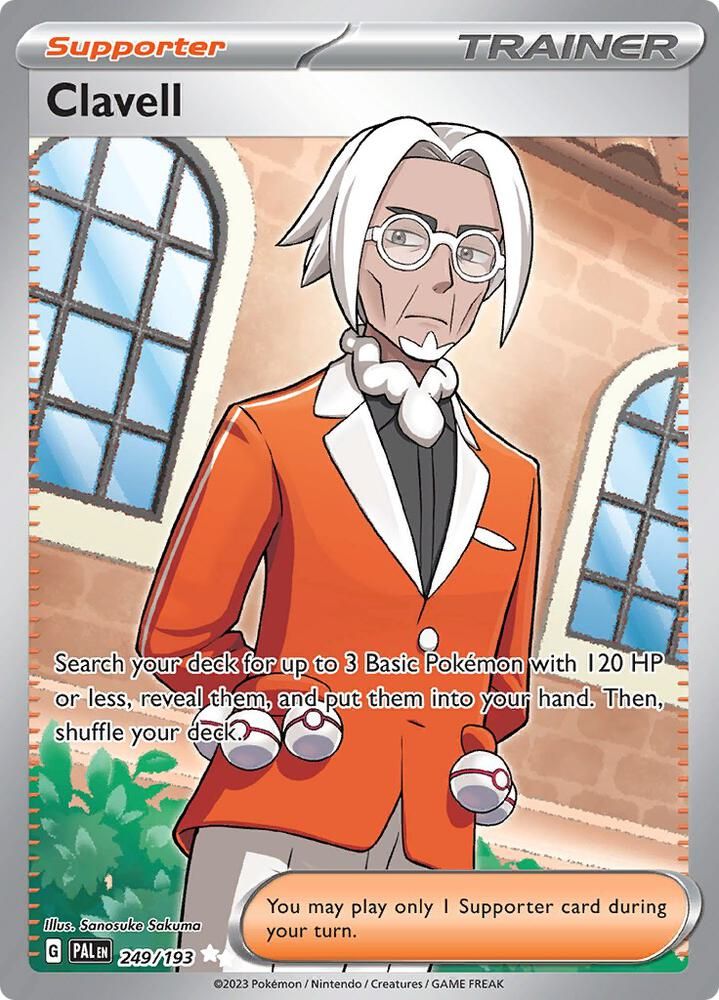 SJ Clavell - 249/193 - SV02: Paldea Evolved (PAL) SV02: Paldea Evolved