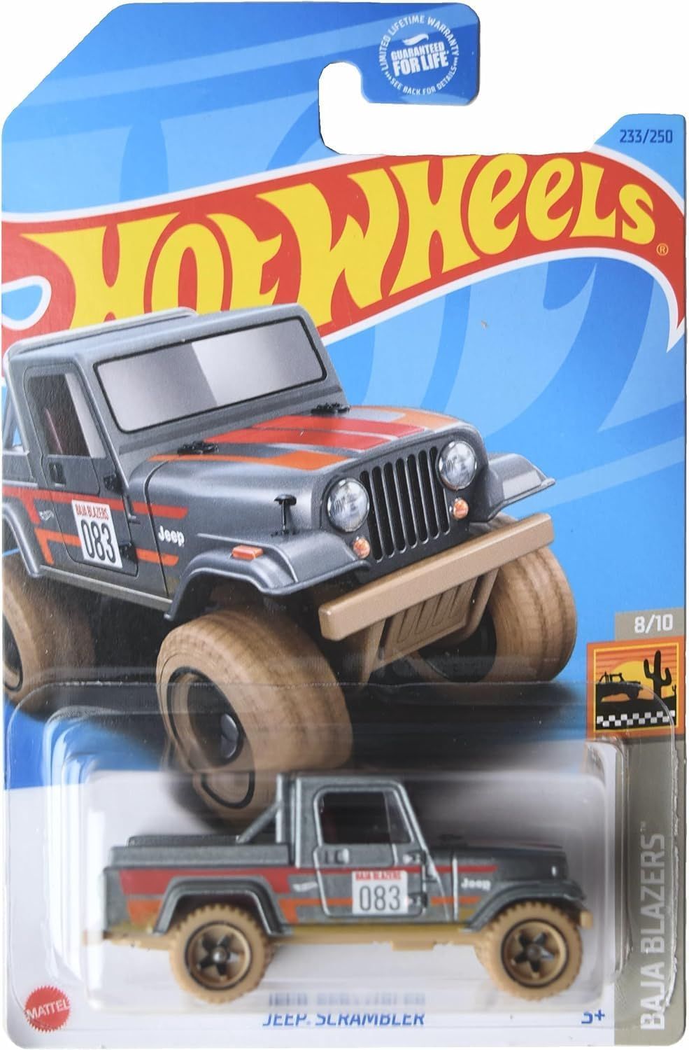 SH14 Jeep Scrambler Hot Wheels Baja Blazers 233/250