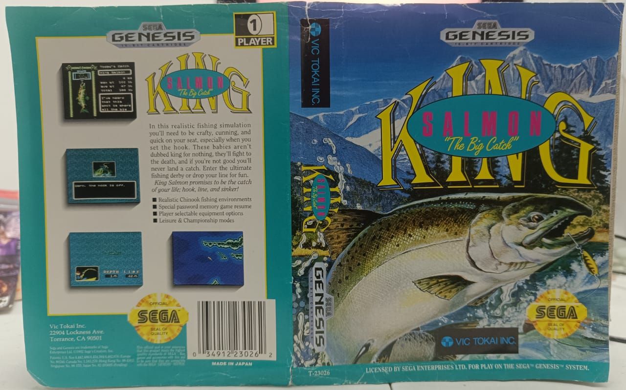 NELA-q, Salmon King Genesis Portada