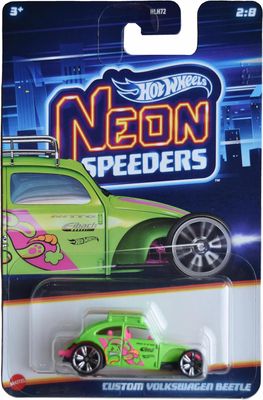 SH14 Custom Volkswagen Beetle Hot Wheels Neon Speeders