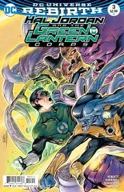 NELA-k, Hal Jordan and the Green Lantern Corps Comic Issue 3 DC Universe Rebirth