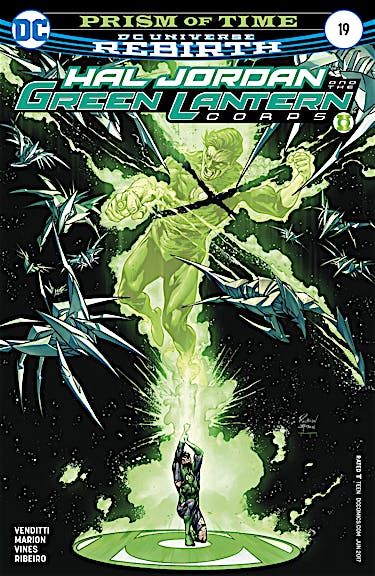 NELA Hal Jordan and the Green Lantern Corps Comic Issue 19 Prism of Time DC Universe Rebirth