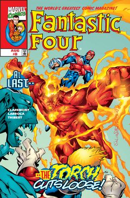 NELA-k, Fantastic Four Comic Issue 8 At Last The Torch Cuts Loose