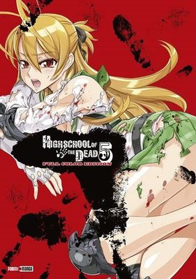 SH15 Highschool of the Dead Manga Volumen 5 Espanol Panini Full Color Edition