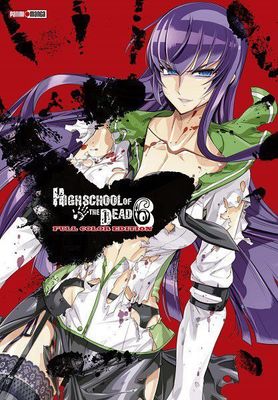 SH15 Highschool of the Dead Manga Volumen 6 Espanol Panini Full Color Edition