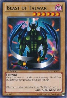Beast of Talwar - LCJW-EN236 - Rare Legendary Collection 4: Joey&#39;s World [LCJW]